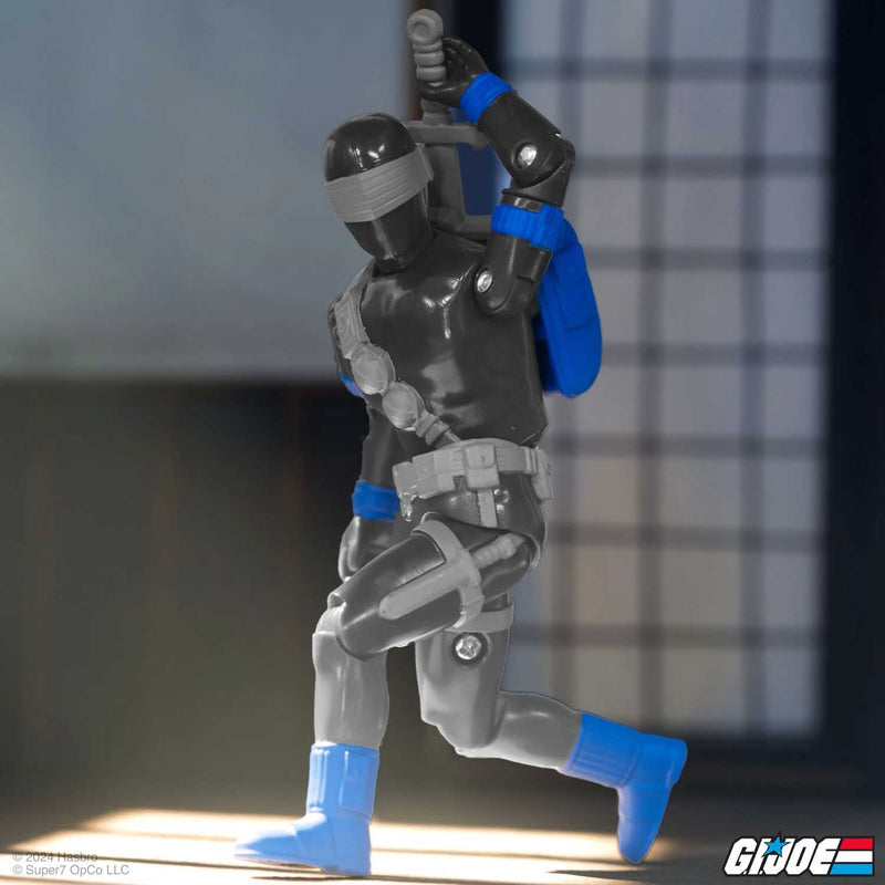 Load image into Gallery viewer, Super 7 - Reaction+ (O-Ring Figure) G.I. Joe - Snake Eyes (Comic Version)
