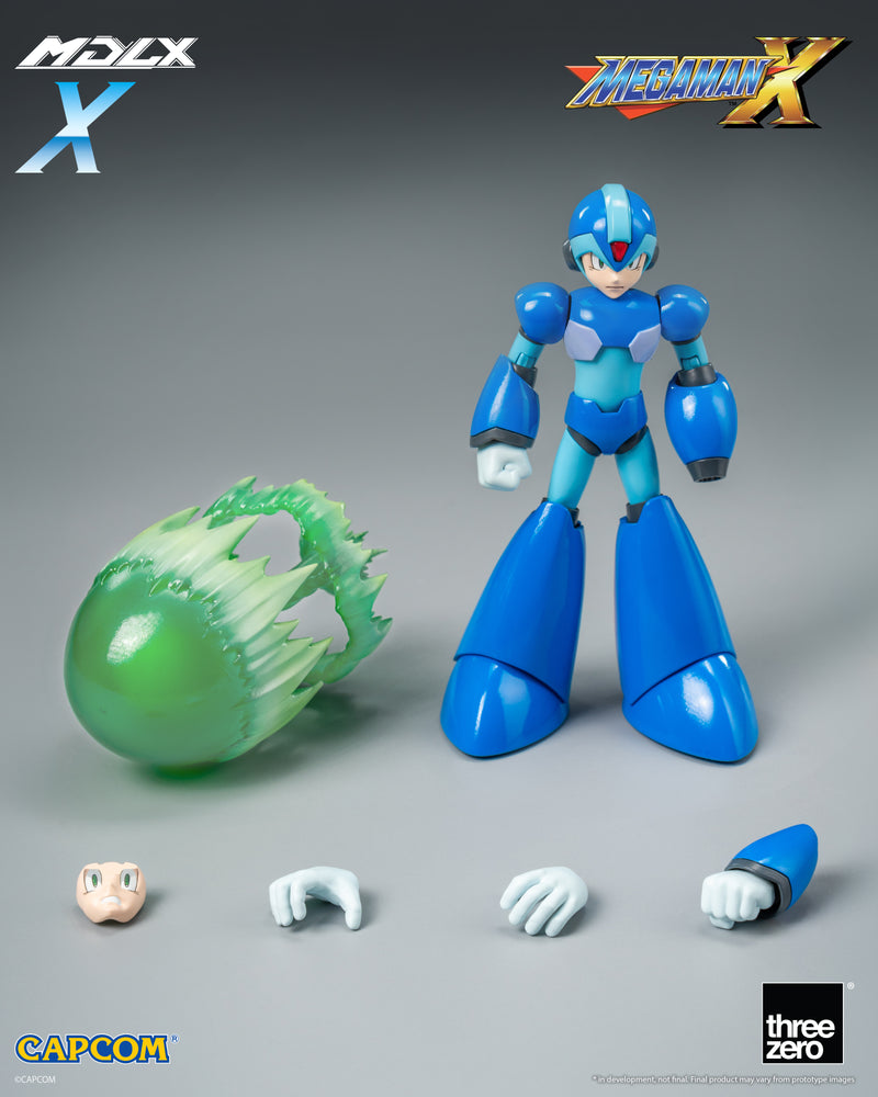 Load image into Gallery viewer, Threezero - MDLX Mega Man X (Rock Man X)
