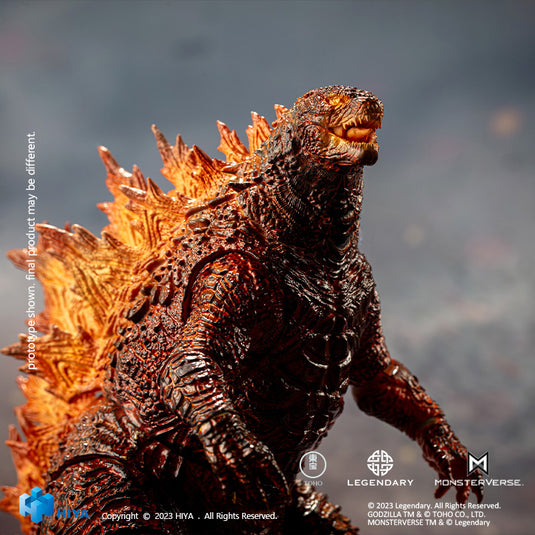 Hiya Toys - Exquisite Basic Series: Godzilla King of Monsters (2019) - Burning Godzilla