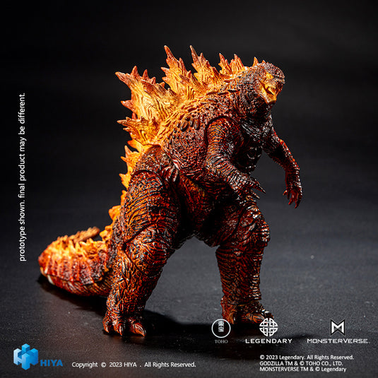 Hiya Toys - Exquisite Basic Series: Godzilla King of Monsters (2019) - Burning Godzilla