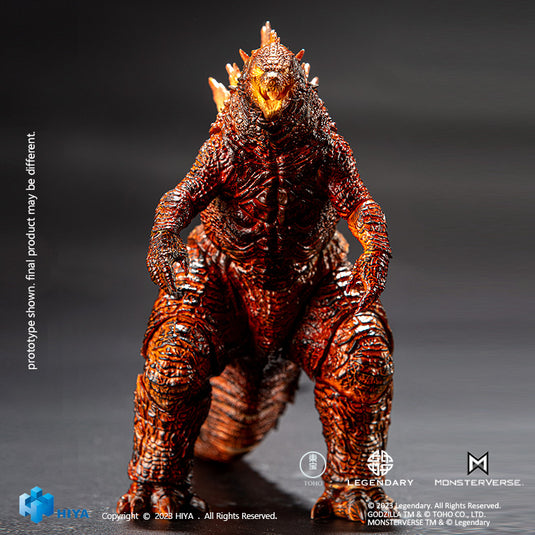 Hiya Toys - Exquisite Basic Series: Godzilla King of Monsters (2019) - Burning Godzilla