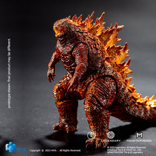 Hiya Toys - Exquisite Basic Series: Godzilla King of Monsters (2019) - Burning Godzilla