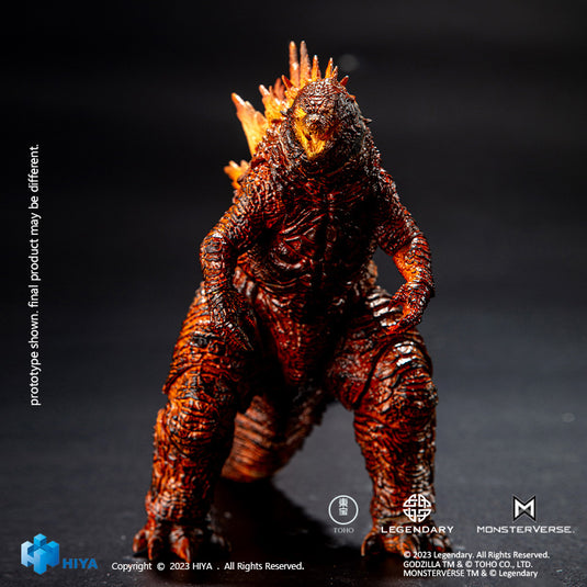 Hiya Toys - Exquisite Basic Series: Godzilla King of Monsters (2019) - Burning Godzilla