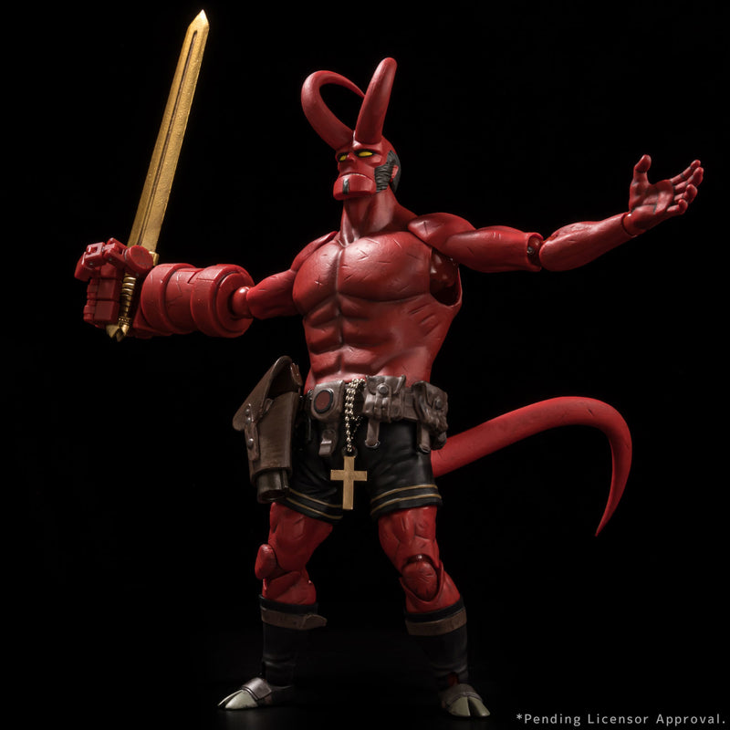 Load image into Gallery viewer, 1000Toys - Hellboy 30th Anniversary - Hellboy 1/12 Scale Action Figure
