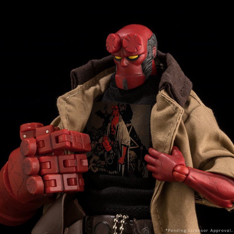 Load image into Gallery viewer, 1000Toys - Hellboy 30th Anniversary - Hellboy 1/12 Scale Action Figure
