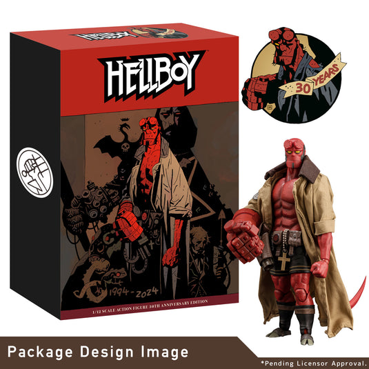 1000Toys - Hellboy 30th Anniversary - Hellboy 1/12 Scale Action Figure