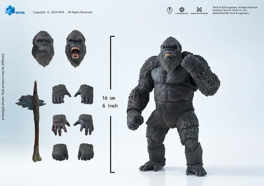 Hiya Toys - Exquisite Basic Series: Godzilla VS Kong The New Empire - Kong