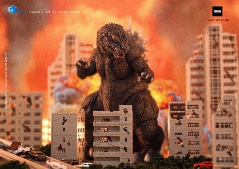 Load image into Gallery viewer, Hiya Toys - Exquisite Basic Series - Godzilla, Mothra, and King Ghidorah Giant Monsters All-Out Attack (2001) - Godzilla
