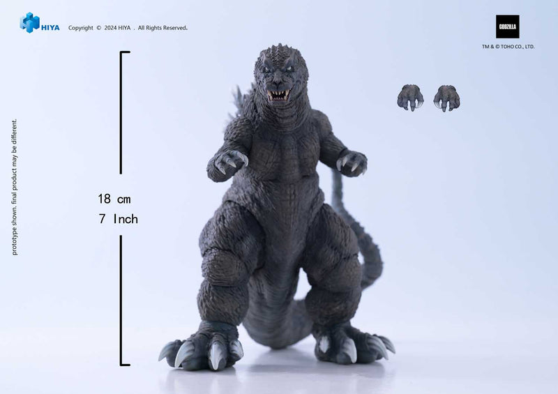 Load image into Gallery viewer, Hiya Toys - Exquisite Basic Series - Godzilla, Mothra, and King Ghidorah Giant Monsters All-Out Attack (2001) - Godzilla
