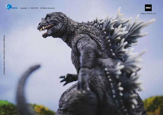 Hiya Toys - Exquisite Basic Series - Godzilla, Mothra, and King Ghidorah Giant Monsters All-Out Attack (2001) - Godzilla