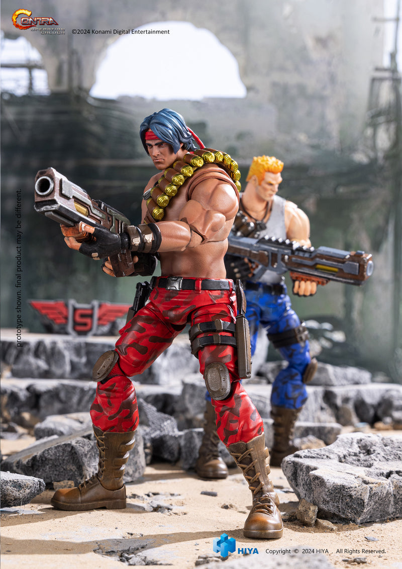 Load image into Gallery viewer, Hiya Toys - Contra Operation Galuga - Lance Bean (PX Previews Exclusive) 1/12 Scale
