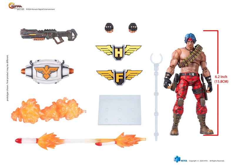 Load image into Gallery viewer, Hiya Toys - Contra Operation Galuga - Lance Bean (PX Previews Exclusive) 1/12 Scale
