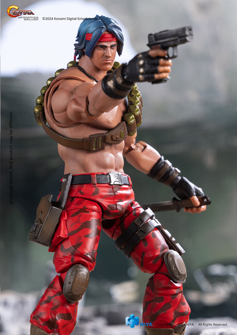 Load image into Gallery viewer, Hiya Toys - Contra Operation Galuga - Lance Bean (PX Previews Exclusive) 1/12 Scale
