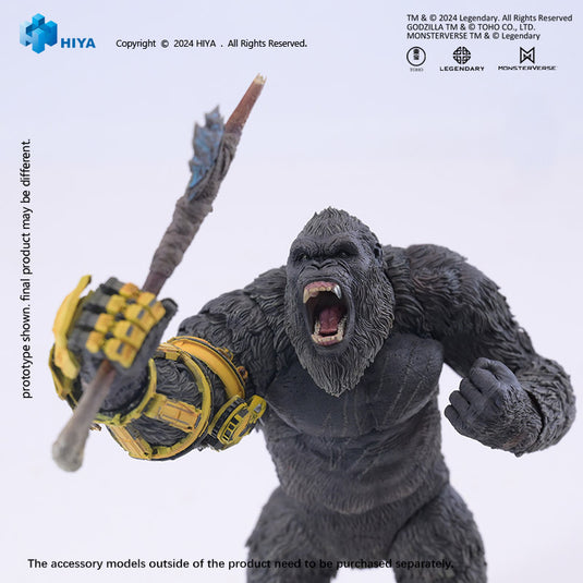 Hiya Toys - Exquisite Basic Series: Godzilla VS Kong The New Empire - Kong (Beast Glove)