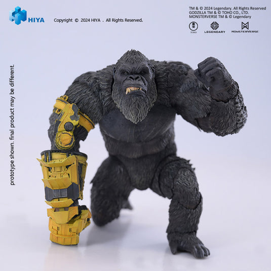 Hiya Toys - Exquisite Basic Series: Godzilla VS Kong The New Empire - Kong (Beast Glove)