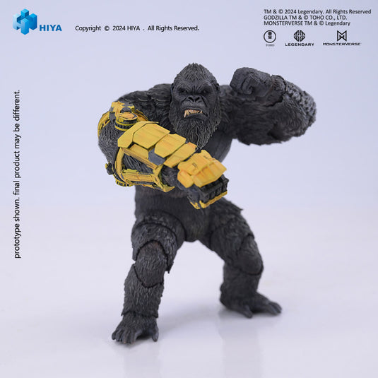 Hiya Toys - Exquisite Basic Series: Godzilla VS Kong The New Empire - Kong (Beast Glove)