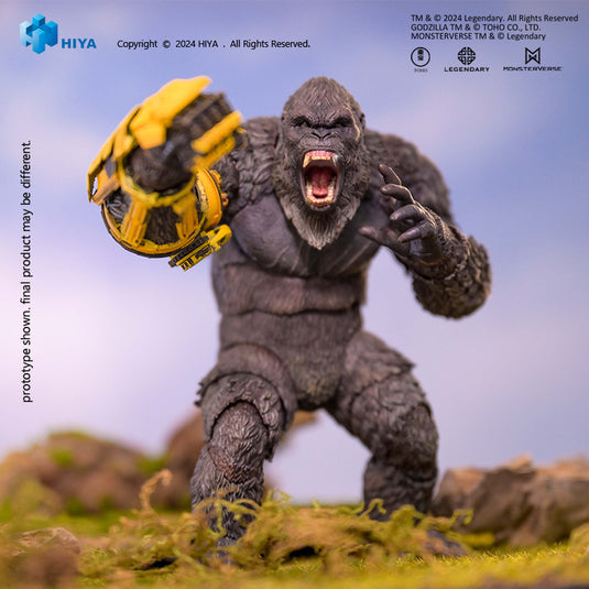 Hiya Toys - Exquisite Basic Series: Godzilla VS Kong The New Empire - Kong (Beast Glove)