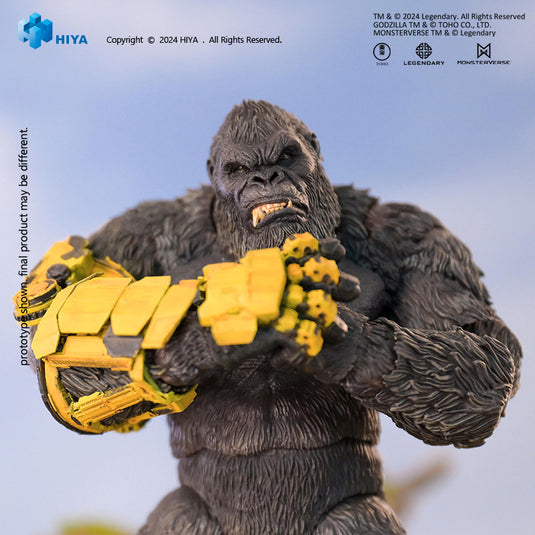 Hiya Toys - Exquisite Basic Series: Godzilla VS Kong The New Empire - Kong (Beast Glove)