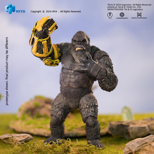 Hiya Toys - Exquisite Basic Series: Godzilla VS Kong The New Empire - Kong (Beast Glove)