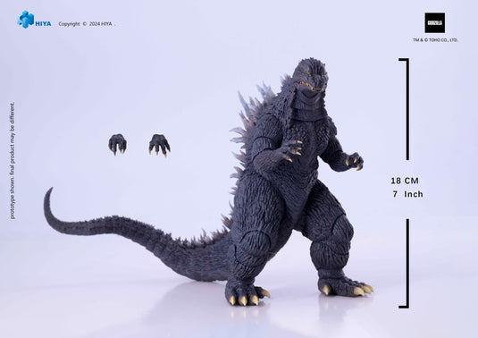 Hiya Toys - Exquisite Basic Series: Godzilla VS Mechagodzilla II - Godzilla