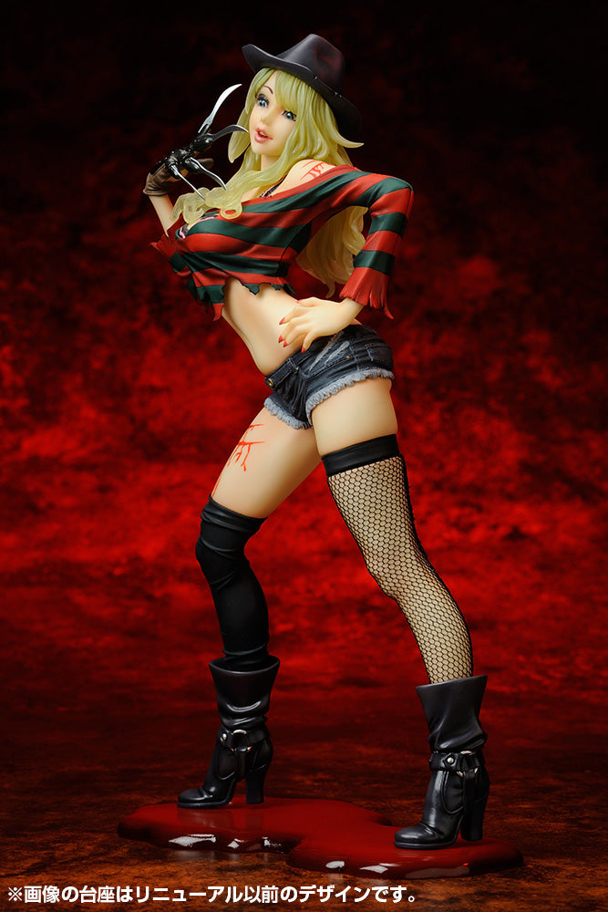 Load image into Gallery viewer, Kotobukiya - Freddy VS Jason Bishoujo Statue - Freddy Krueger (2nd Edition)
