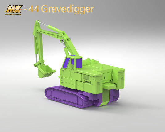 X-Transbots - MX-44 Gravedigger