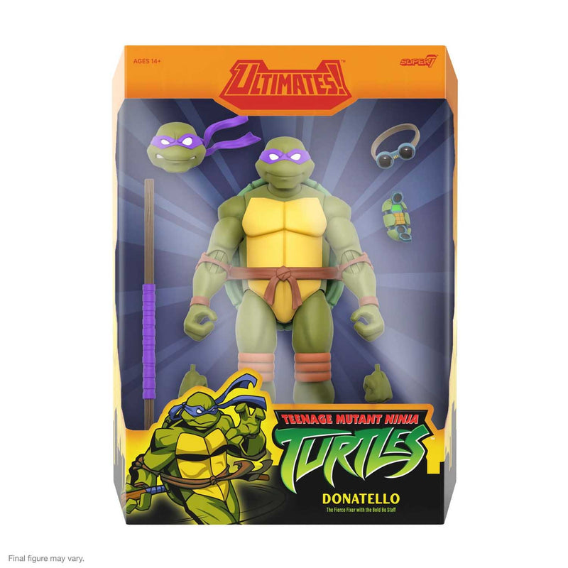 Load image into Gallery viewer, Super 7 - Teenage Mutant Ninja Turtles Ultimates - Donatello (2003 Animated Series)
