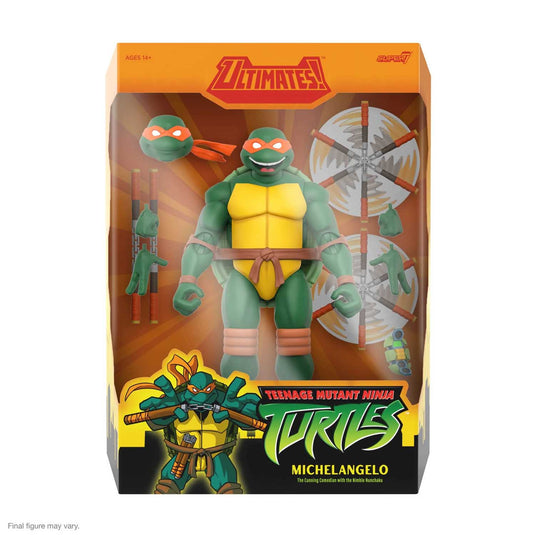 Super 7 - Teenage Mutant Ninja Turtles Ultimates - Michelangelo (2003 Animated Series)