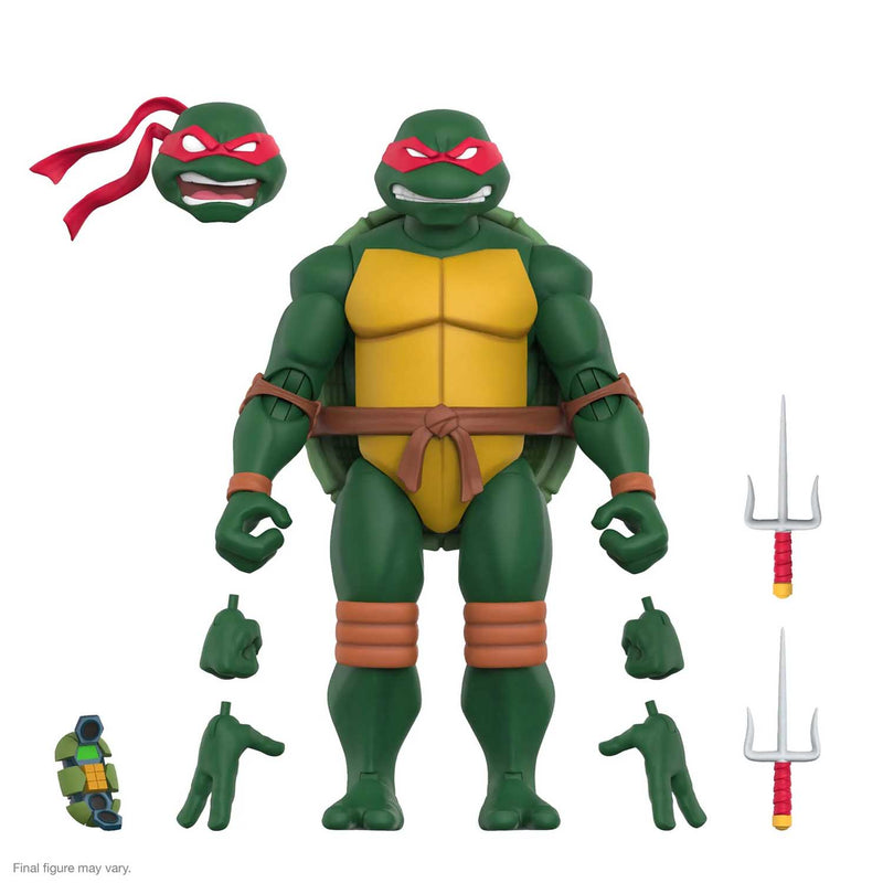 Load image into Gallery viewer, Super 7 - Teenage Mutant Ninja Turtles Ultimates - Raphael (2003 Animated Series)
