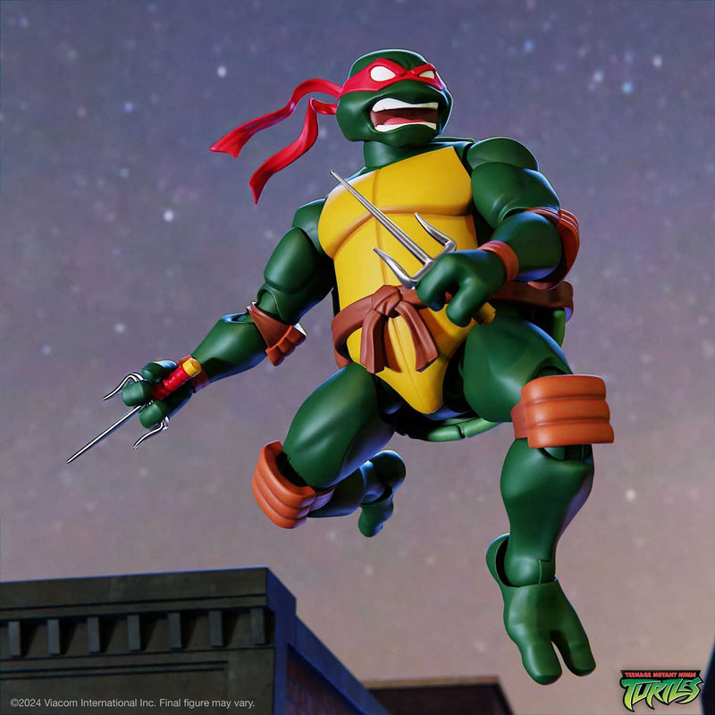 Load image into Gallery viewer, Super 7 - Teenage Mutant Ninja Turtles Ultimates - Raphael (2003 Animated Series)
