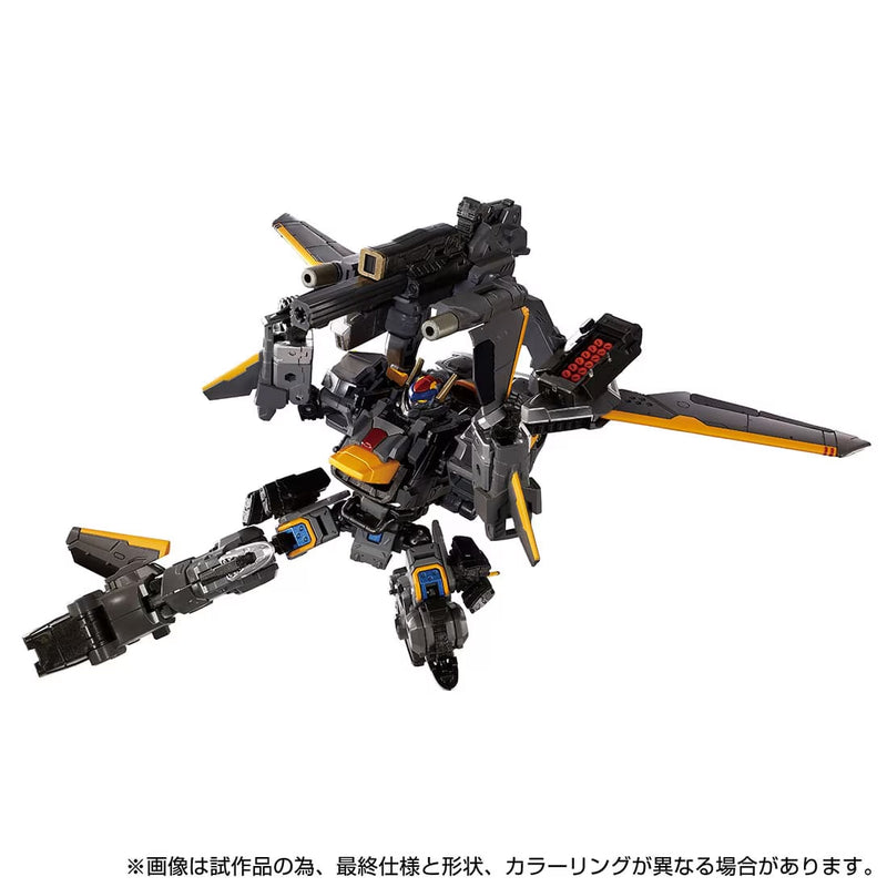 Load image into Gallery viewer, Diaclone Reboot - Tactical Mover - Horus Versaulter (F Thrust Unit) (Night Tiger)
