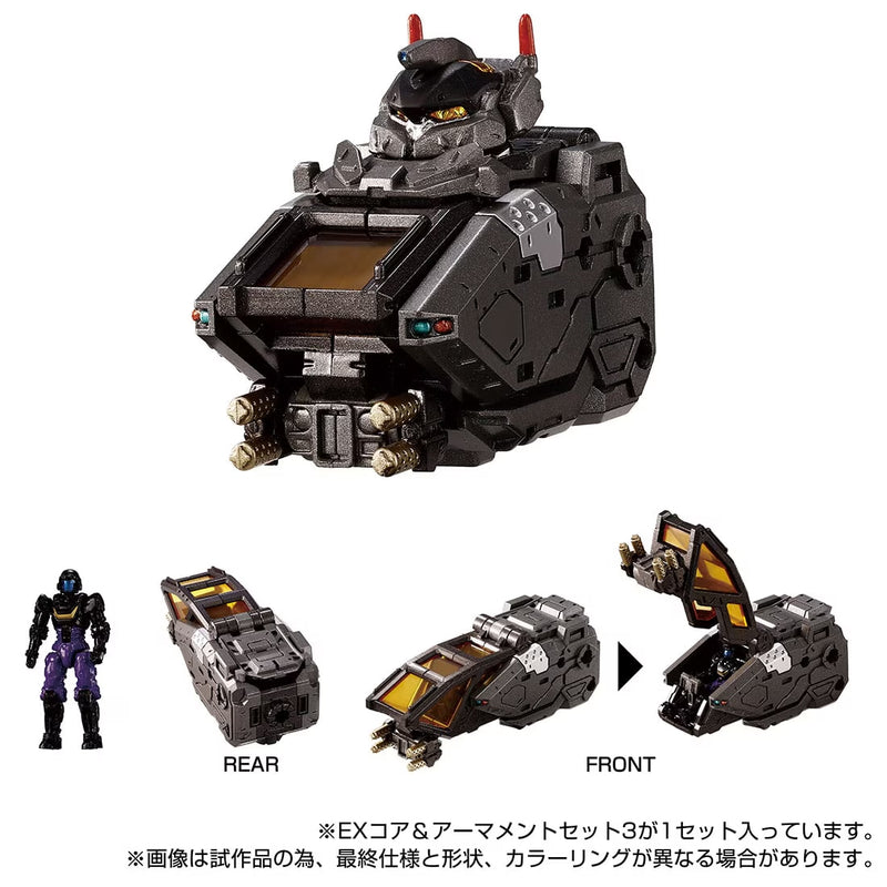 Load image into Gallery viewer, Diaclone Reboot - Tactical Mover - EX Core and Armament Set 3
