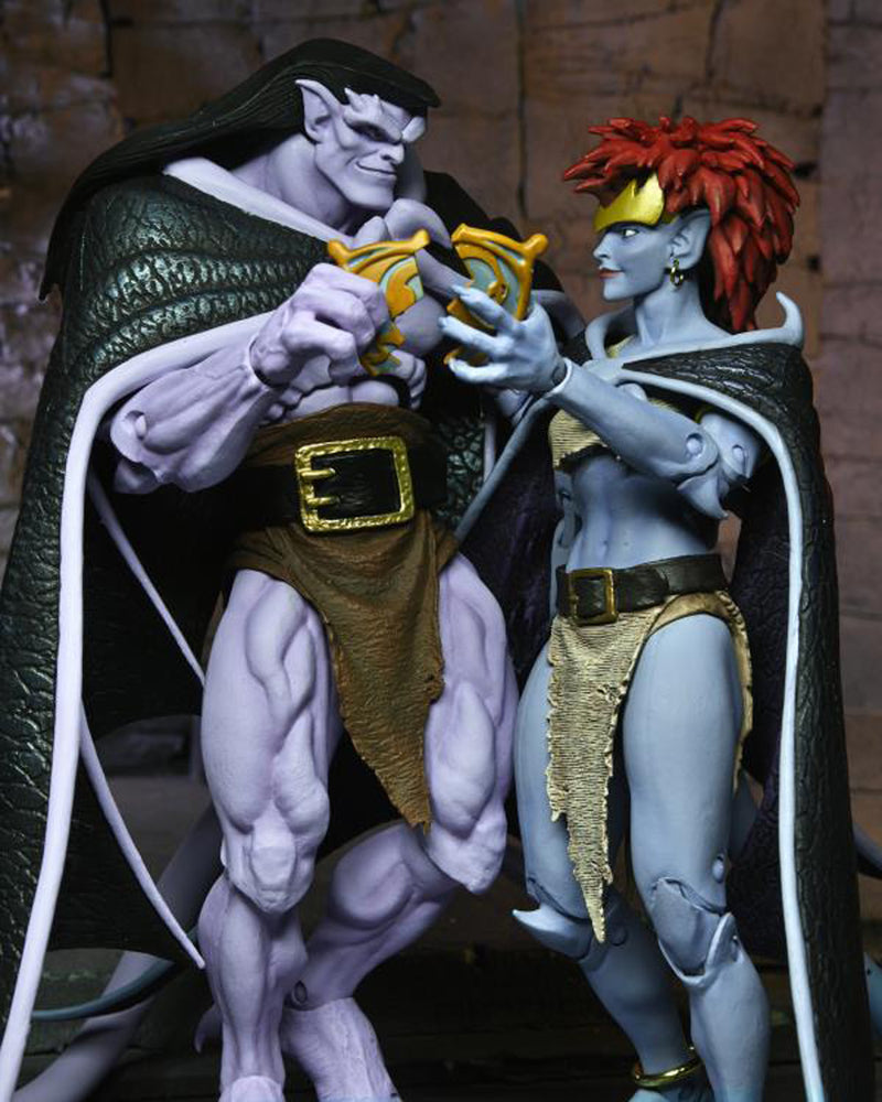 Load image into Gallery viewer, NECA - Disney&#39;s Gargoyles - Ultimates Goliath and Demona (Vows) Two-Pack
