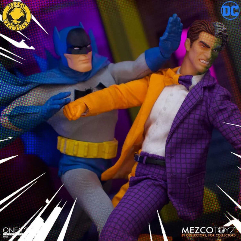 Load image into Gallery viewer, Mezco Toyz - One 12 DC Comics - Batman VS Two-Face (Golden Age Edition) Box Set (Mezco Exclusive)
