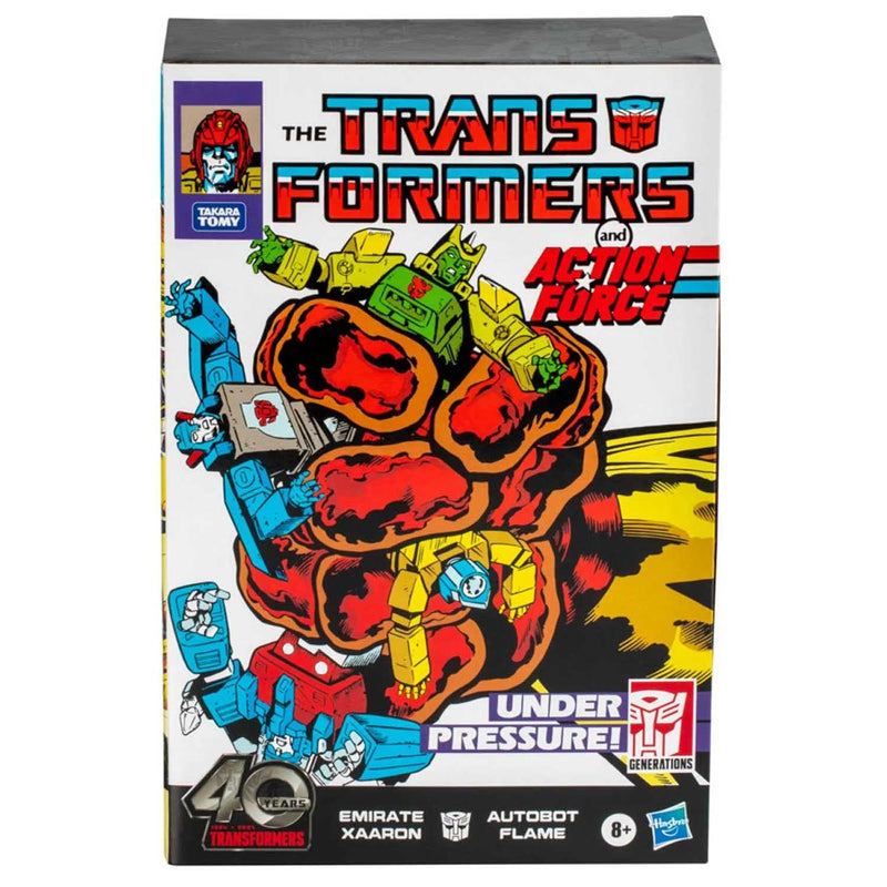 Load image into Gallery viewer, Transformers Generations - Autobot Flame &amp; Emirate Xaaron (Comic Edition) Exlusive
