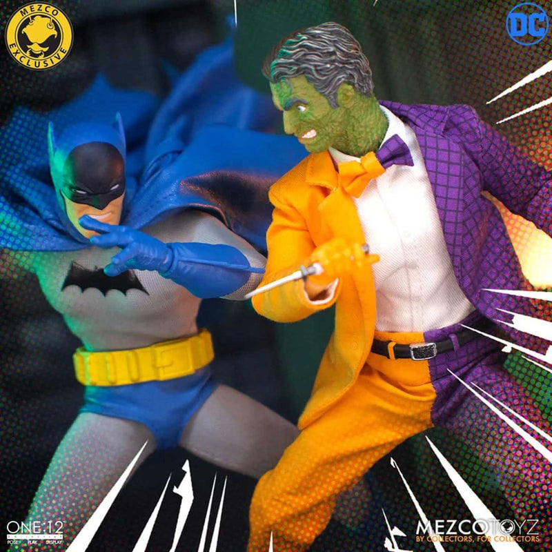 Load image into Gallery viewer, Mezco Toyz - One 12 DC Comics - Batman VS Two-Face (Golden Age Edition) Box Set (Mezco Exclusive)
