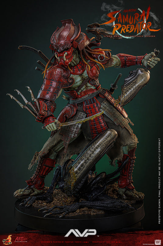 Hot Toys - Aliens VS Predator - Akaoni Samurai Predator