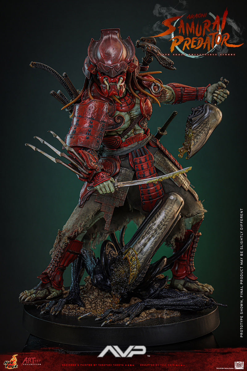 Load image into Gallery viewer, Hot Toys - Aliens VS Predator - Akaoni Samurai Predator
