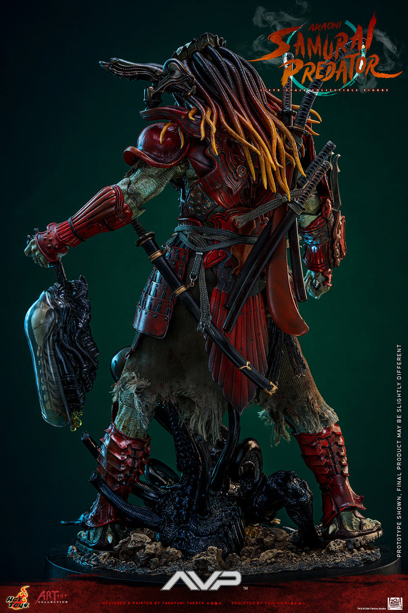 Load image into Gallery viewer, Hot Toys - Aliens VS Predator - Akaoni Samurai Predator
