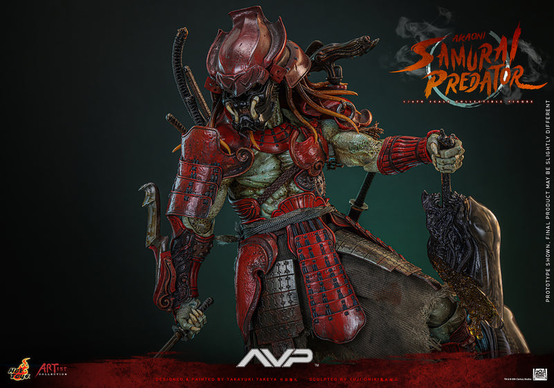 Load image into Gallery viewer, Hot Toys - Aliens VS Predator - Akaoni Samurai Predator
