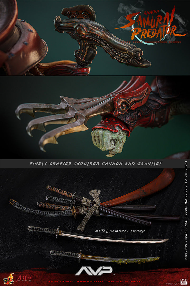 Load image into Gallery viewer, Hot Toys - Aliens VS Predator - Akaoni Samurai Predator
