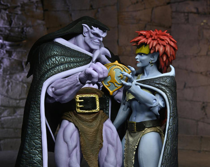 Load image into Gallery viewer, NECA - Disney&#39;s Gargoyles - Ultimates Goliath and Demona (Vows) Two-Pack
