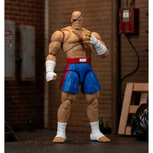 Jada Toys - Ultra Street Fighter II The Final Challengers - Sagat 1/12 Scale