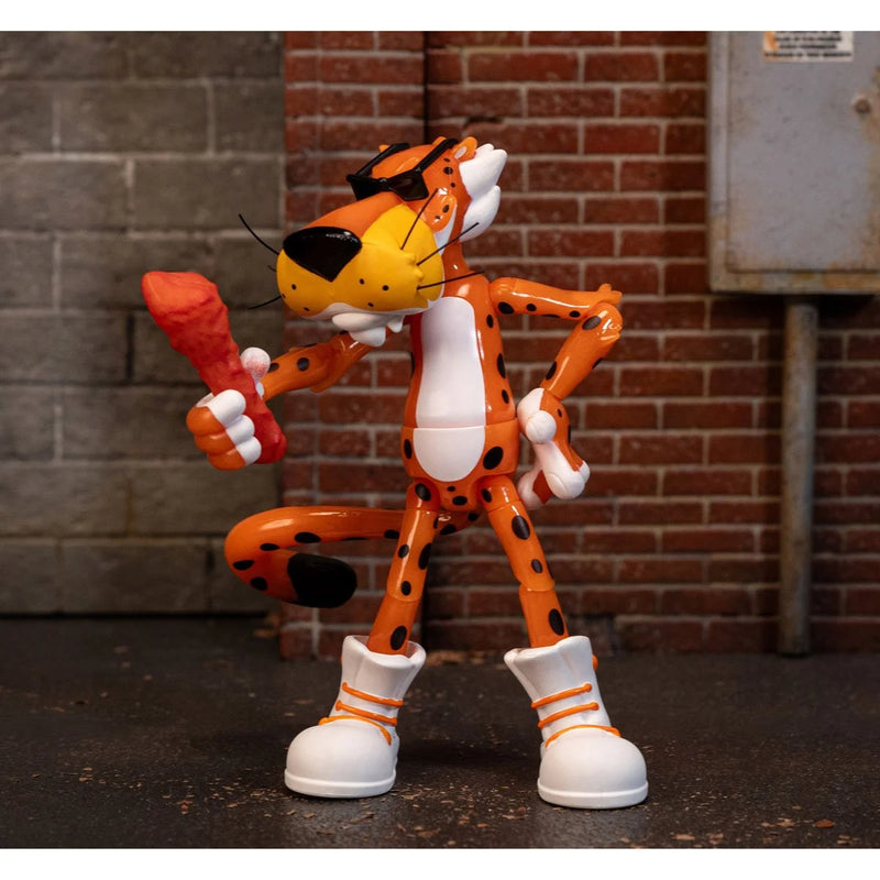 Load image into Gallery viewer, Jada Toys - Cheetos - Chester Cheetah (Flamin&#39; Hot Glow-in-theDark) 1/12 Scale
