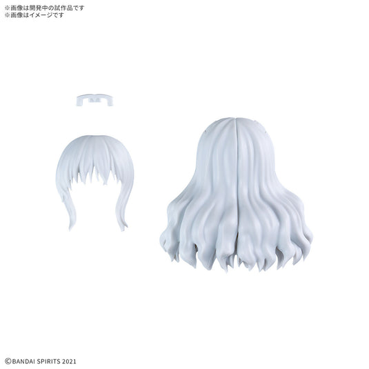 30 Minutes Sisters - Option Hairstyle Parts Vol. 11 - Long Hair 5 (White 1)