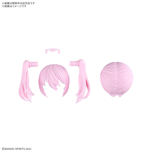 30 Minutes Sisters - Option Hairstyle Parts Vol. 11 - Twintail Hair 8 (Pink 1)