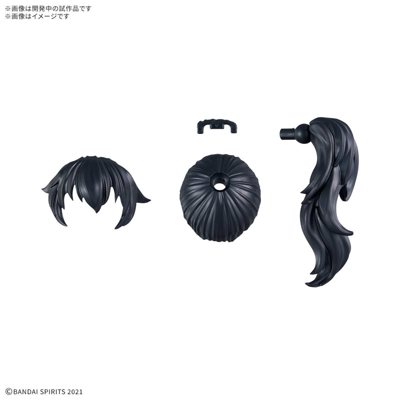 Load image into Gallery viewer, 30 Minutes Sisters - Option Hairstyle Parts Vol. 11 - Ponytail Hair 3 (Black 1)
