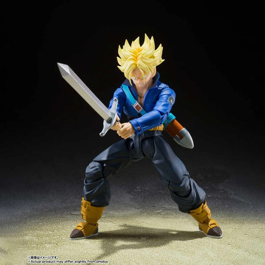 Bandai - S.H.Figuarts - Dragon Ball Z: Trunks (The Boy From The Future) (Restock)