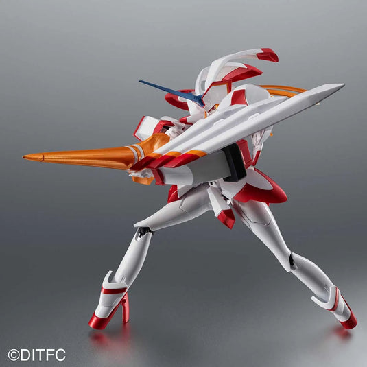 Bandai - S.H.Figuarts X Robot Spirits - Darling In The Franxx - Zero Two and Strelizia Set (5th Anniversary)