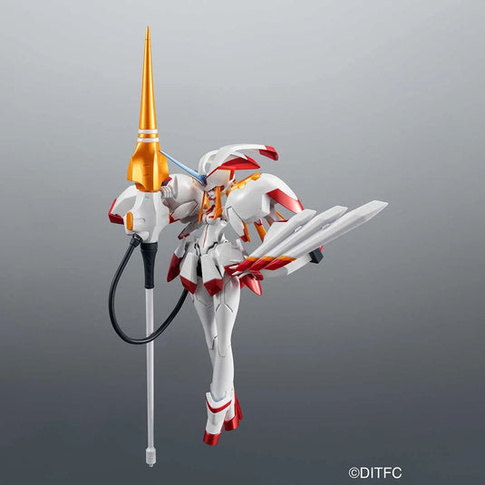 Bandai - S.H.Figuarts X Robot Spirits - Darling In The Franxx - Zero Two and Strelizia Set (5th Anniversary)